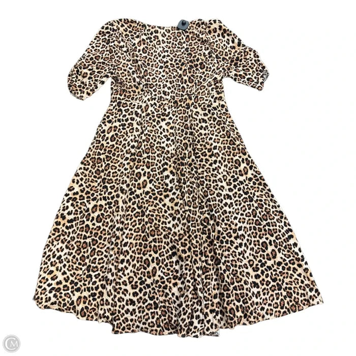 Dress Casual Short By Retro In Animal Print, Size: 1x