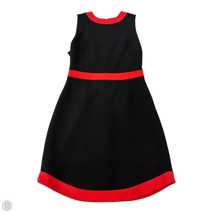 Dress Designer By Alice + Olivia In Black & Red, Size: M
