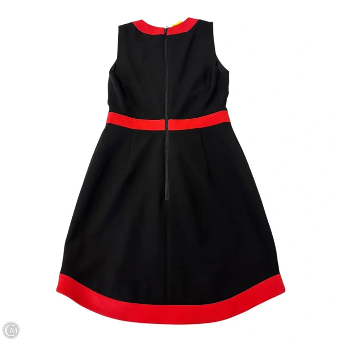 Dress Designer By Alice + Olivia In Black & Red, Size: M
