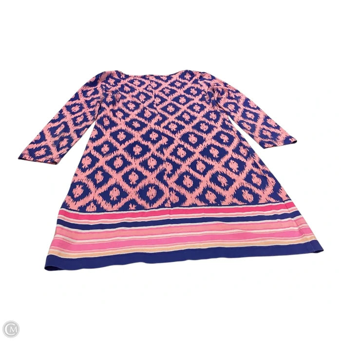 Dress Designer By Lilly Pulitzer In Blue & Pink, Size: Xs
