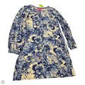 Dress Designer By Lilly Pulitzer In Blue & White, Size: S