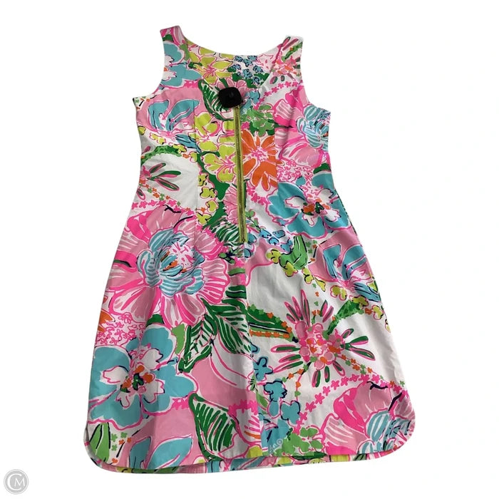 Dress Designer By Lilly Pulitzer In Floral Print, Size: 2