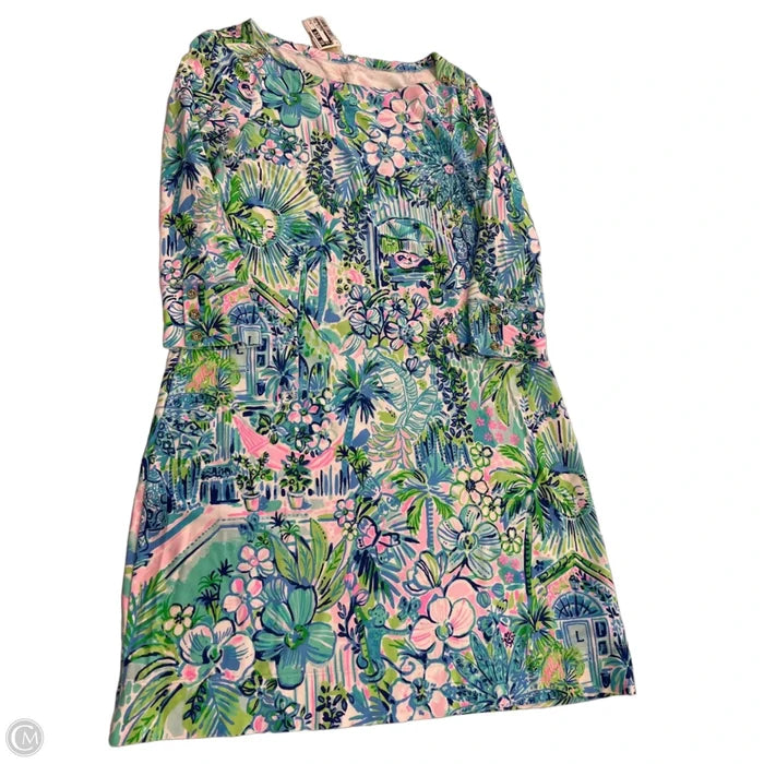 Dress Designer By Lilly Pulitzer In Floral Print, Size: M