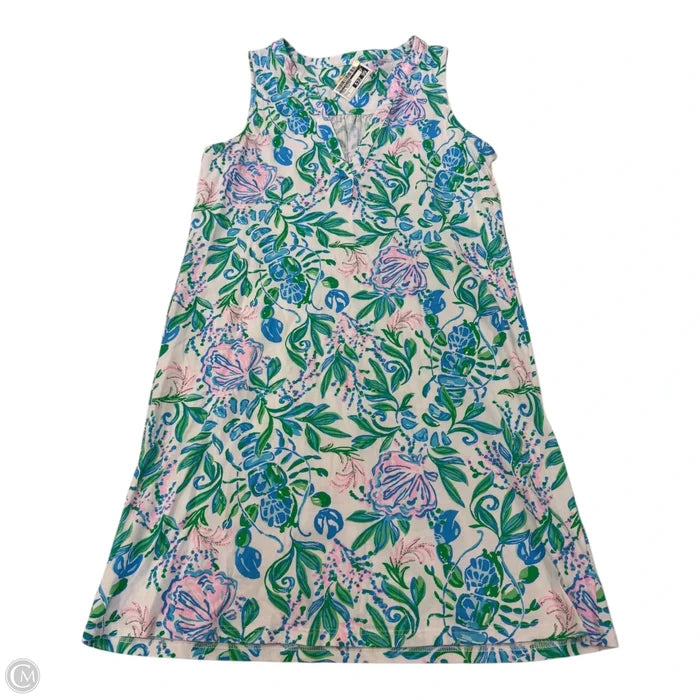 Dress Designer By Lilly Pulitzer In Floral Print, Size: S
