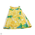 Dress Designer By Lilly Pulitzer In Green & Yellow, Size: 2