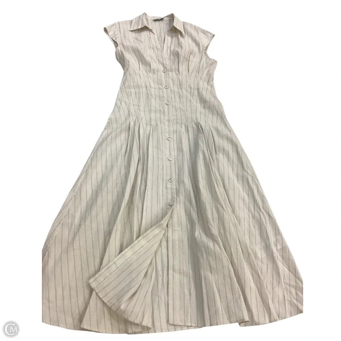 Dress Designer By Sandro In Striped Pattern, Size: 8