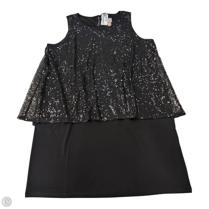 Dress Party Short By Chicos In Black, Size: Xl