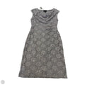Dress Party Short By Connected Apparel In Silver, Size: 10p