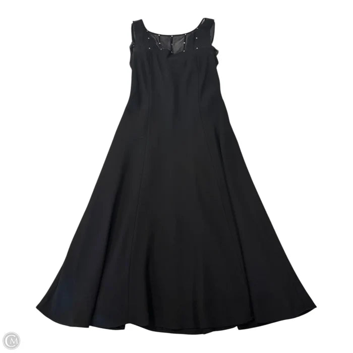 Dress Party Short By Evan-picone In Black & Silver, Size: 8