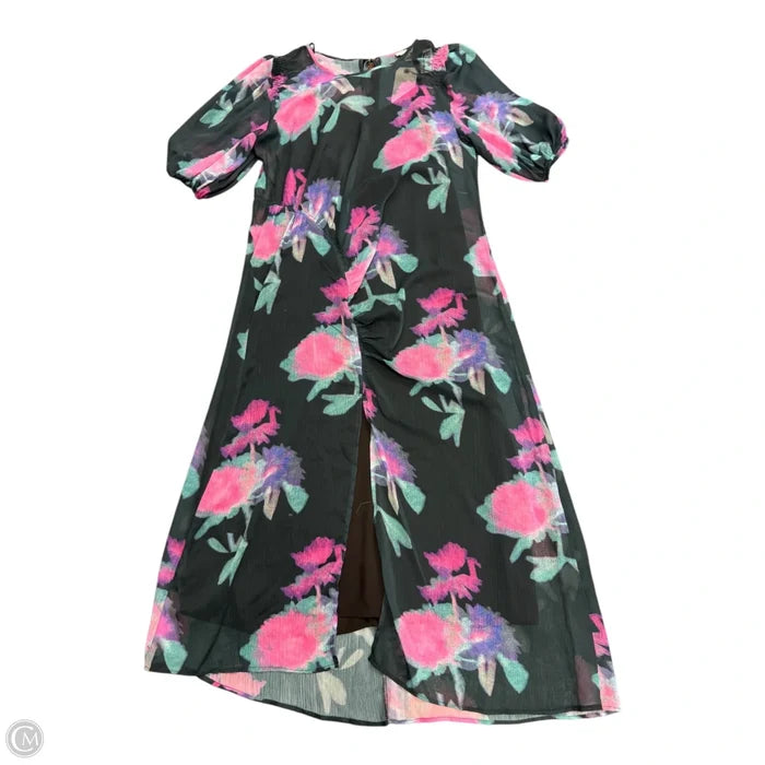 Dress Set 2pc By Top Shop In Green & Purple, Size: 8