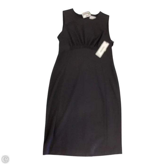 Dress Work By Calvin Klein In Black, Size: 10