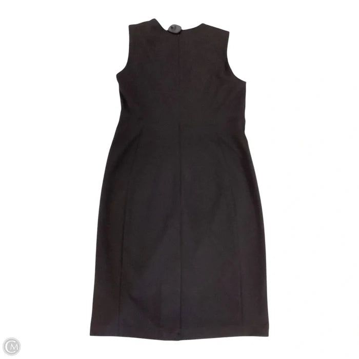 Dress Work By Calvin Klein In Black, Size: 10