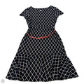 Dress Work By Connected Apparel In Geometric Pattern, Size: 10