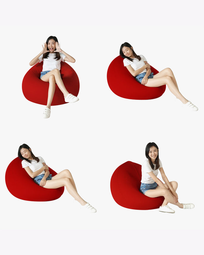 Dropzzz Bean Bag – Red