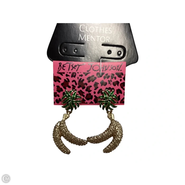 Earrings Dangle/drop By Betsey Johnson