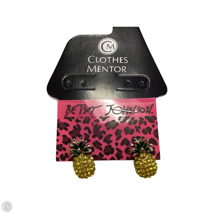 Earrings Dangle/drop By Betsey Johnson