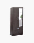 Eden Open Door Wardrobe with Mirror – Big