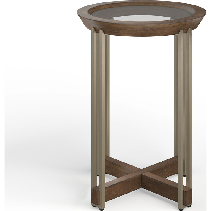 Elora Accent Table - Walnut