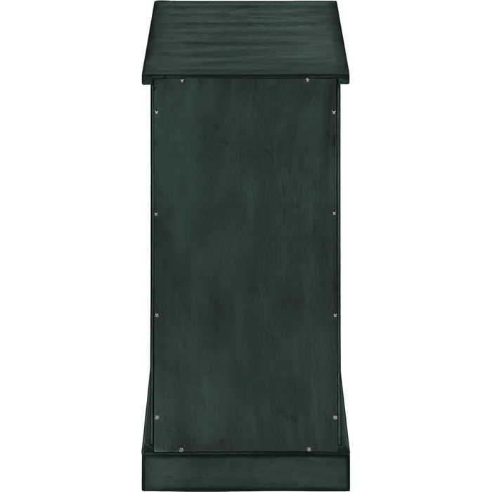 End Table - Antique Blue Veneer