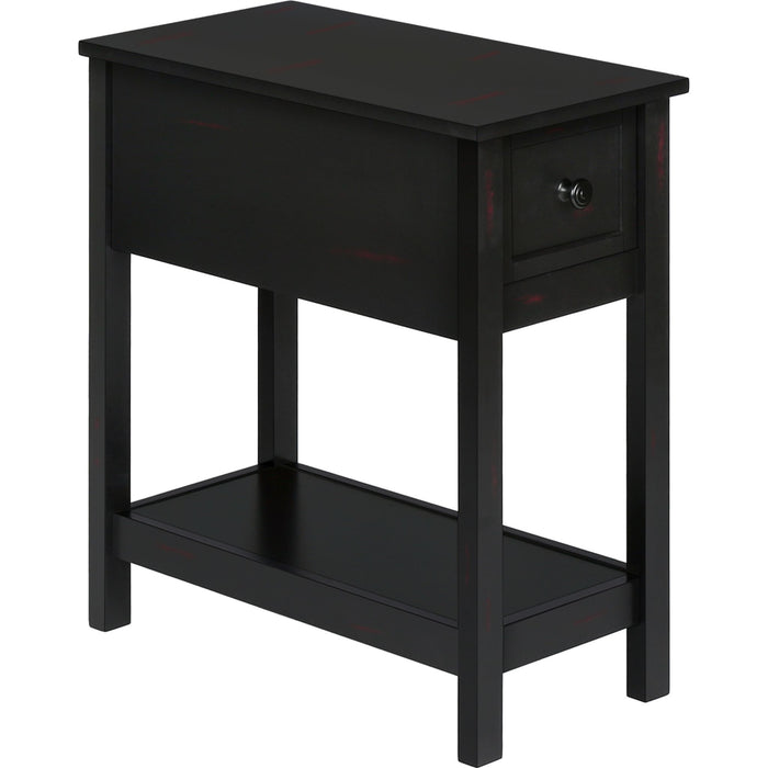 End Table - Black Veneer
