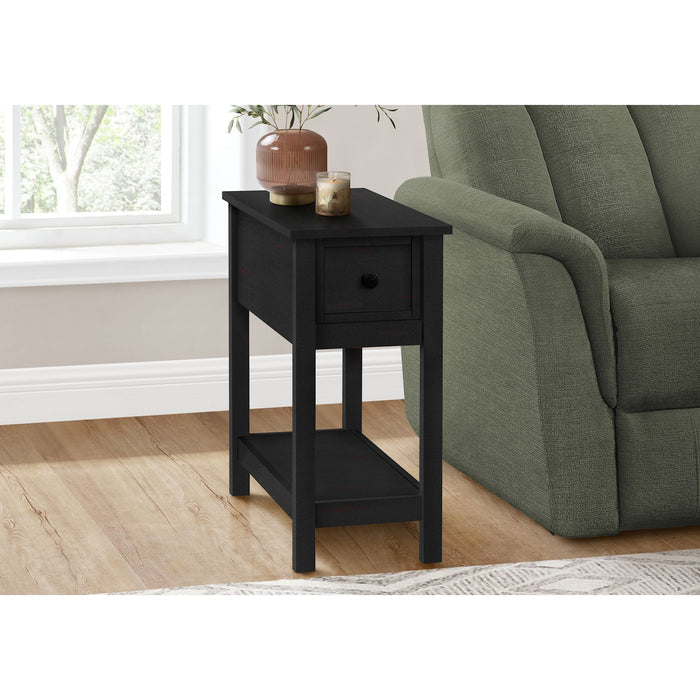 End Table - Black Veneer