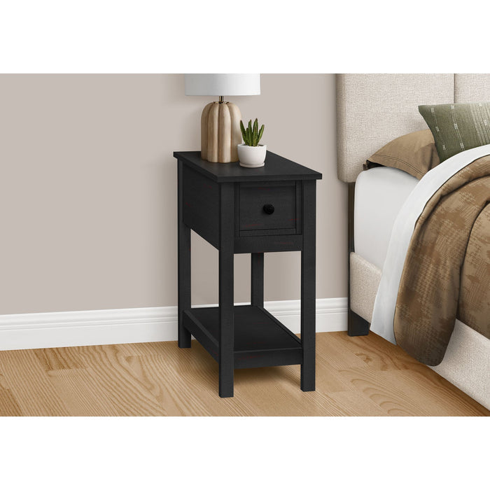 End Table - Black Veneer