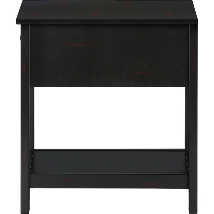 End Table - Black Veneer