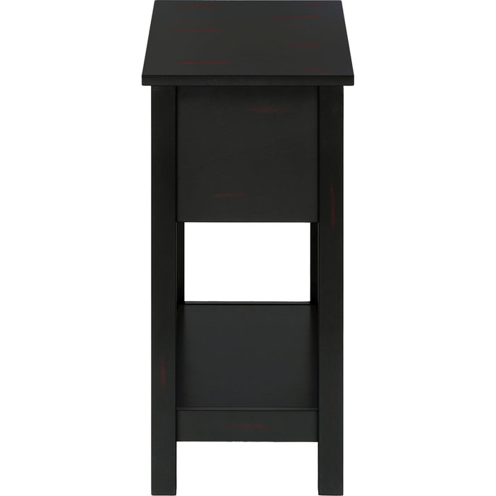 End Table - Black Veneer
