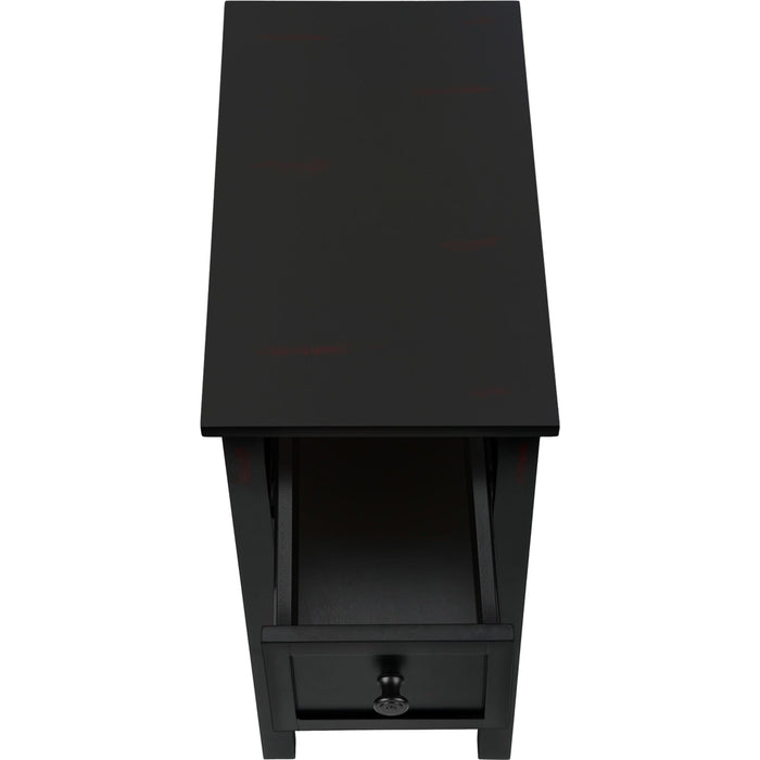 End Table - Black Veneer