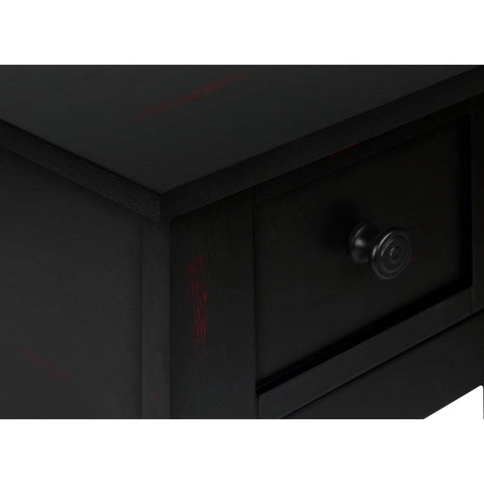 End Table - Black Veneer