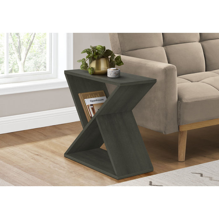 End Table - Dark Green Veneer