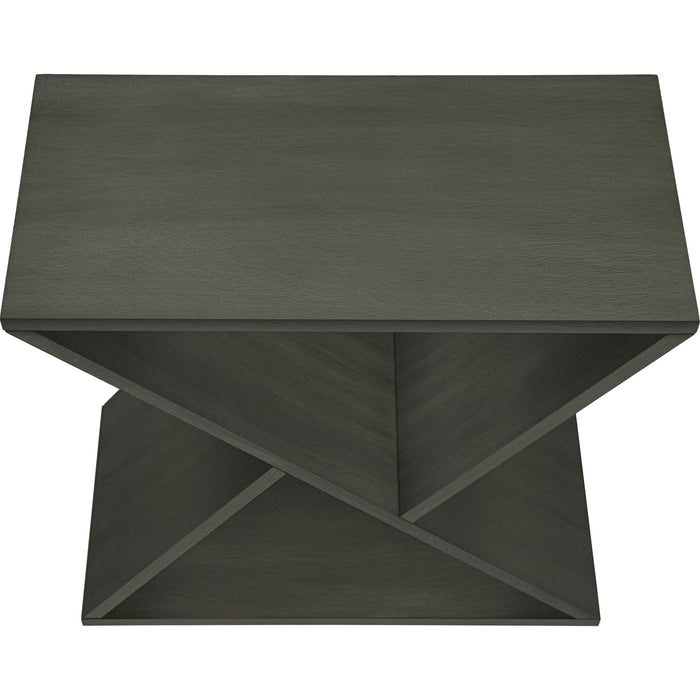 End Table - Dark Green Veneer