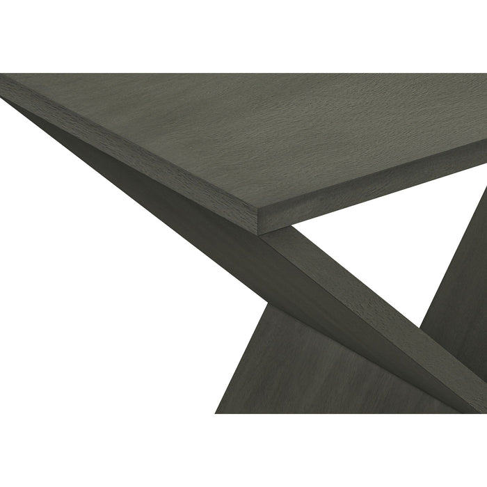 End Table - Dark Green Veneer