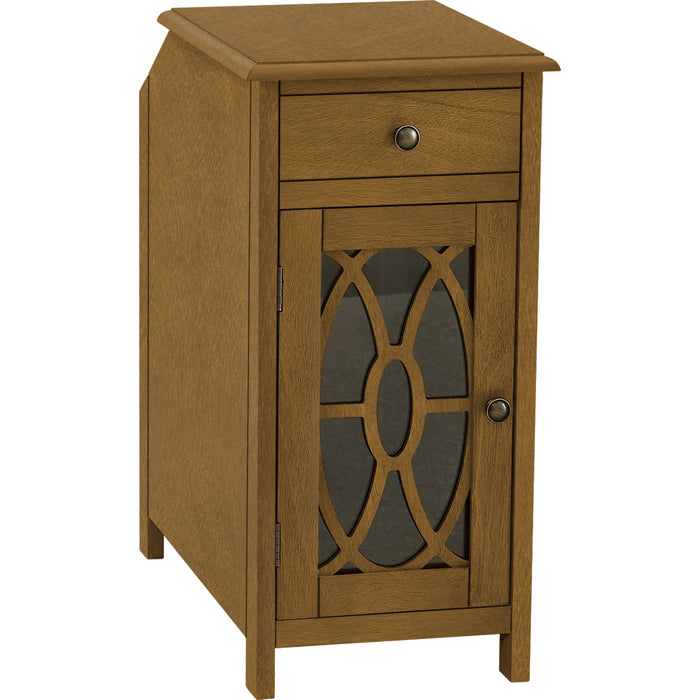 End Table - Dark Taupe Veneer