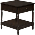 End Table - Dark Walnut Veneer
