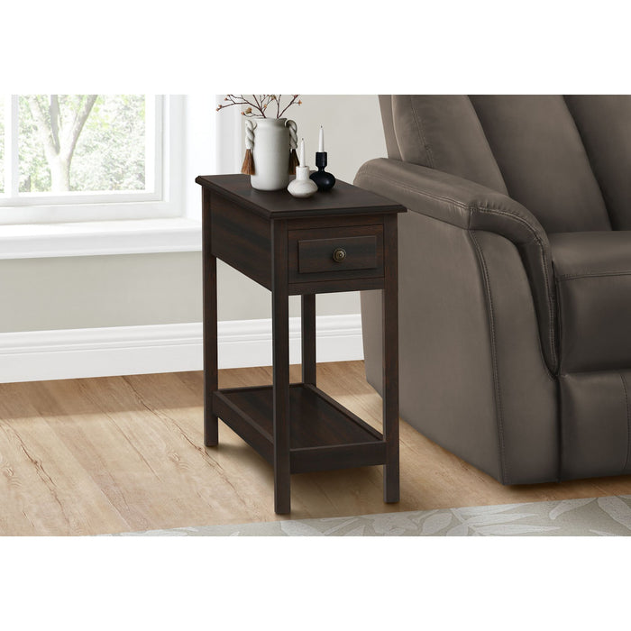 End Table - Dark Walnut Veneer