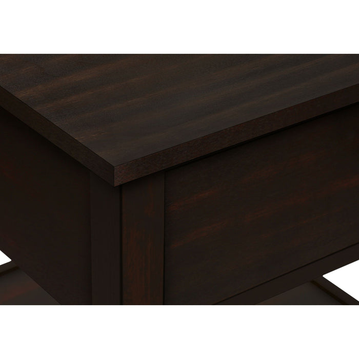 End Table - Dark Walnut Veneer