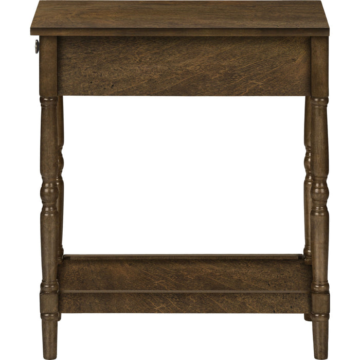 End Table - Espresso Veneer