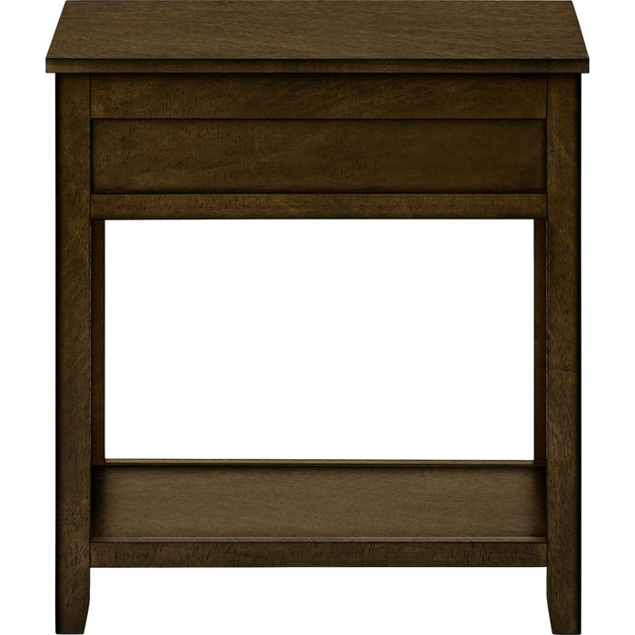 End Table - Espresso Veneer