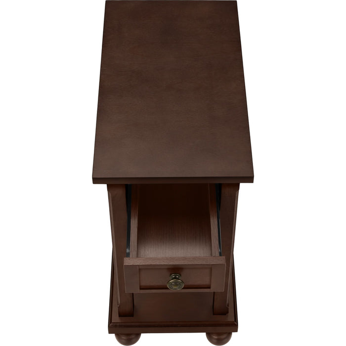 End Table - Espresso Veneer