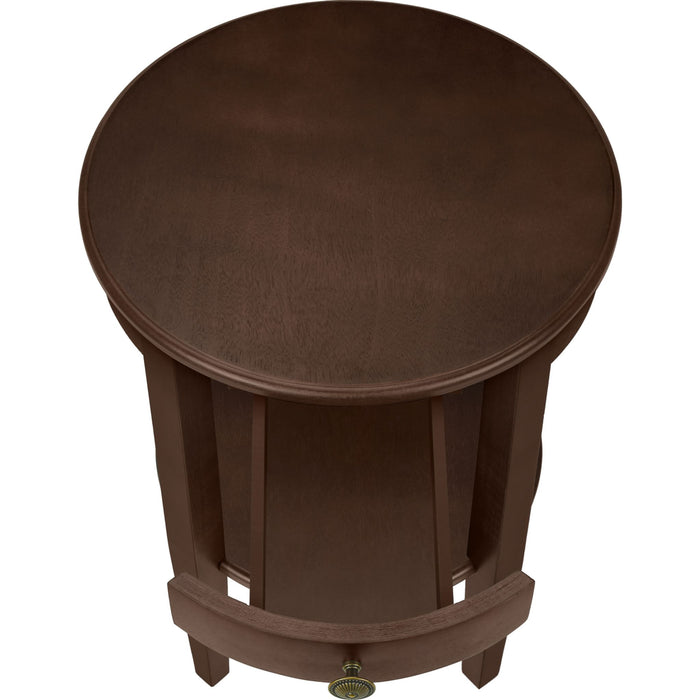 End Table - Espresso Veneer