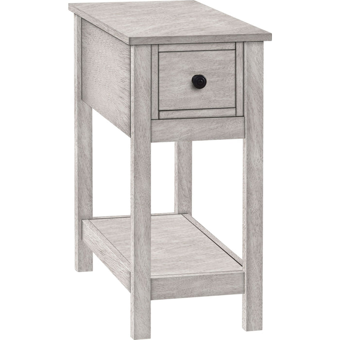 End Table - Washed Grey Veneer