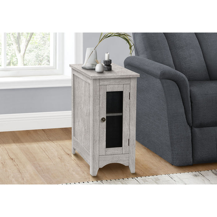 End Table - Washed Grey Veneer