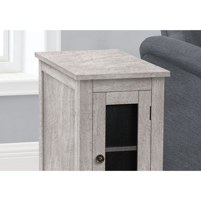 End Table - Washed Grey Veneer