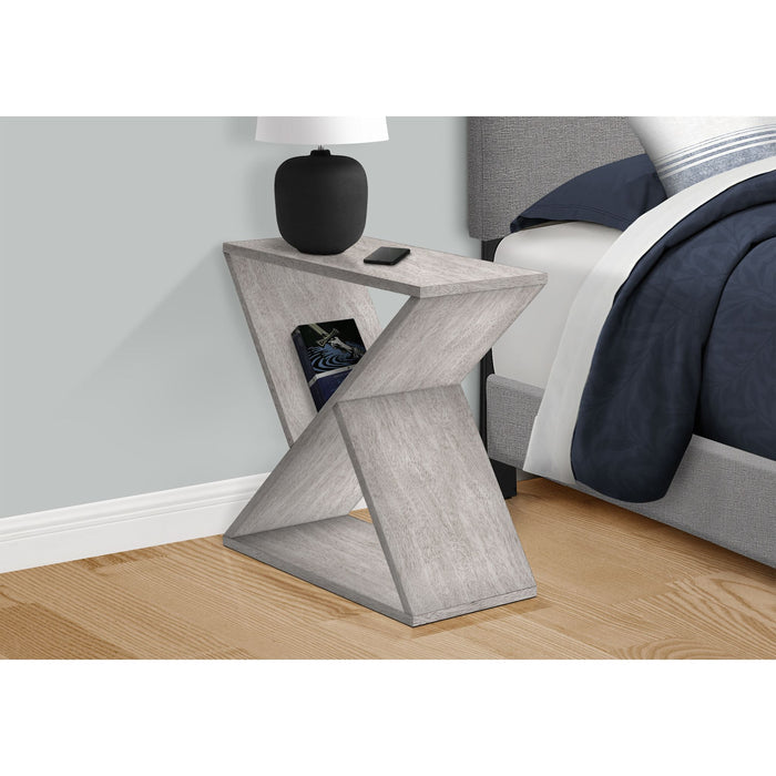 End Table - Washed Grey Veneer
