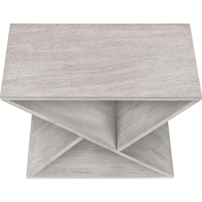 End Table - Washed Grey Veneer