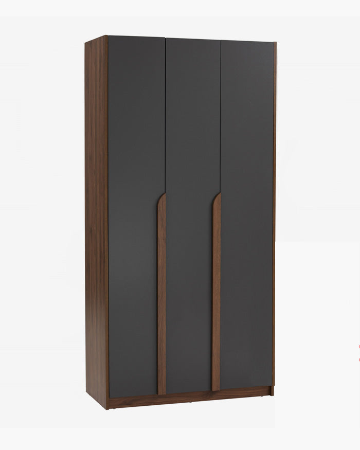 Enrich Open Door Wardrobe-Walnut