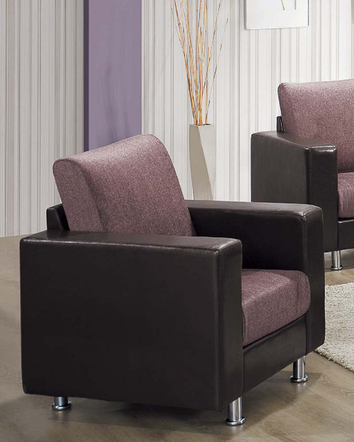 Erden Faux Leather Sofa