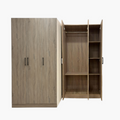 Essential Open Door Wardrobe - 3 Door