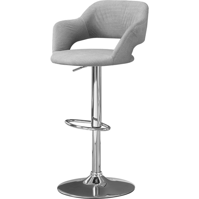 Fabric Adjustable Height Stool
